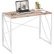 RRP £49.99 Aingoo Folding Computer Desk Folding Laptop Table Simple