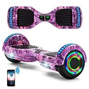 RRP £144.98 Hoverboards 6.5 Inch Galaxy Pink