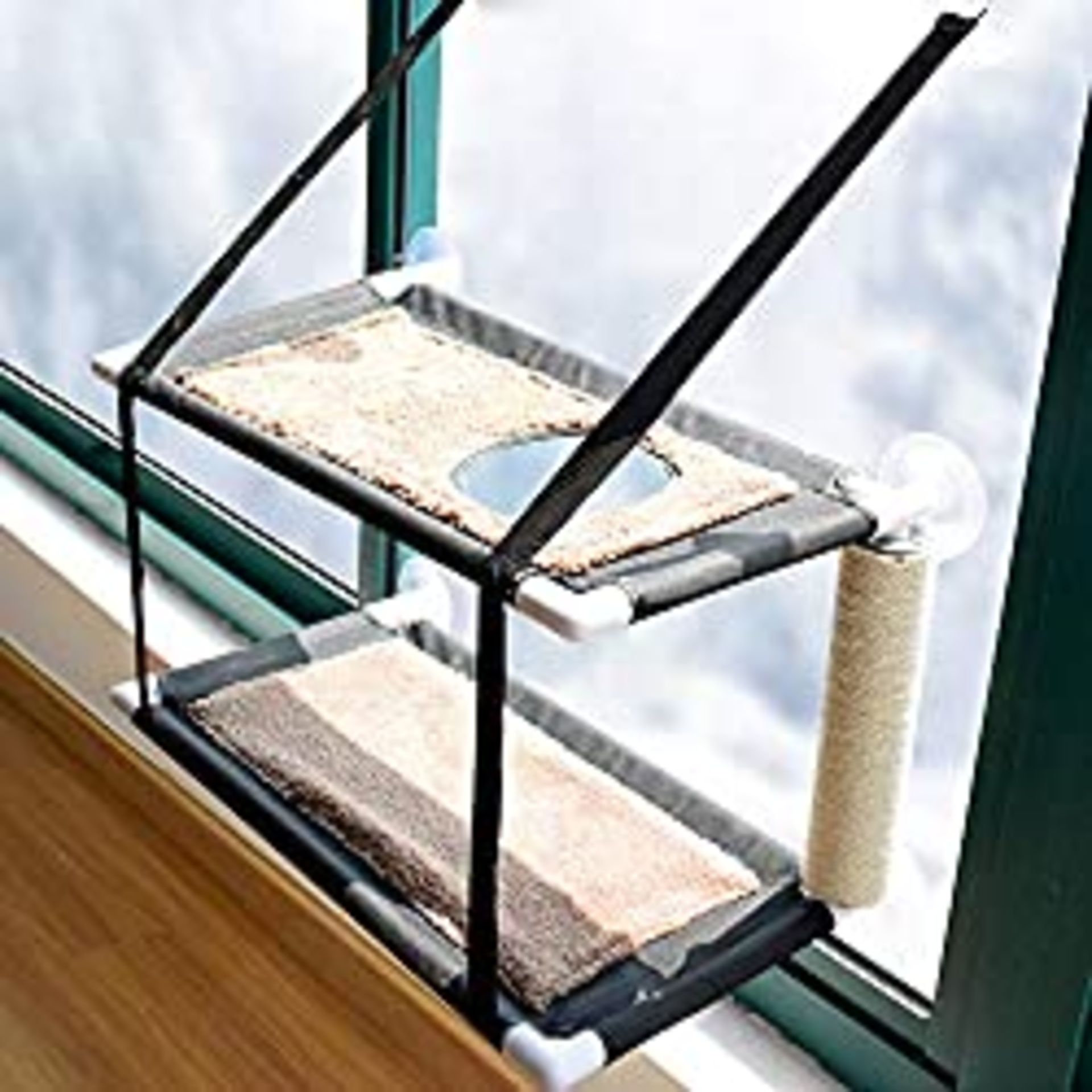 RRP £26.99 XianghuangTechnology Cat Window Hammock Perch Cat Bed