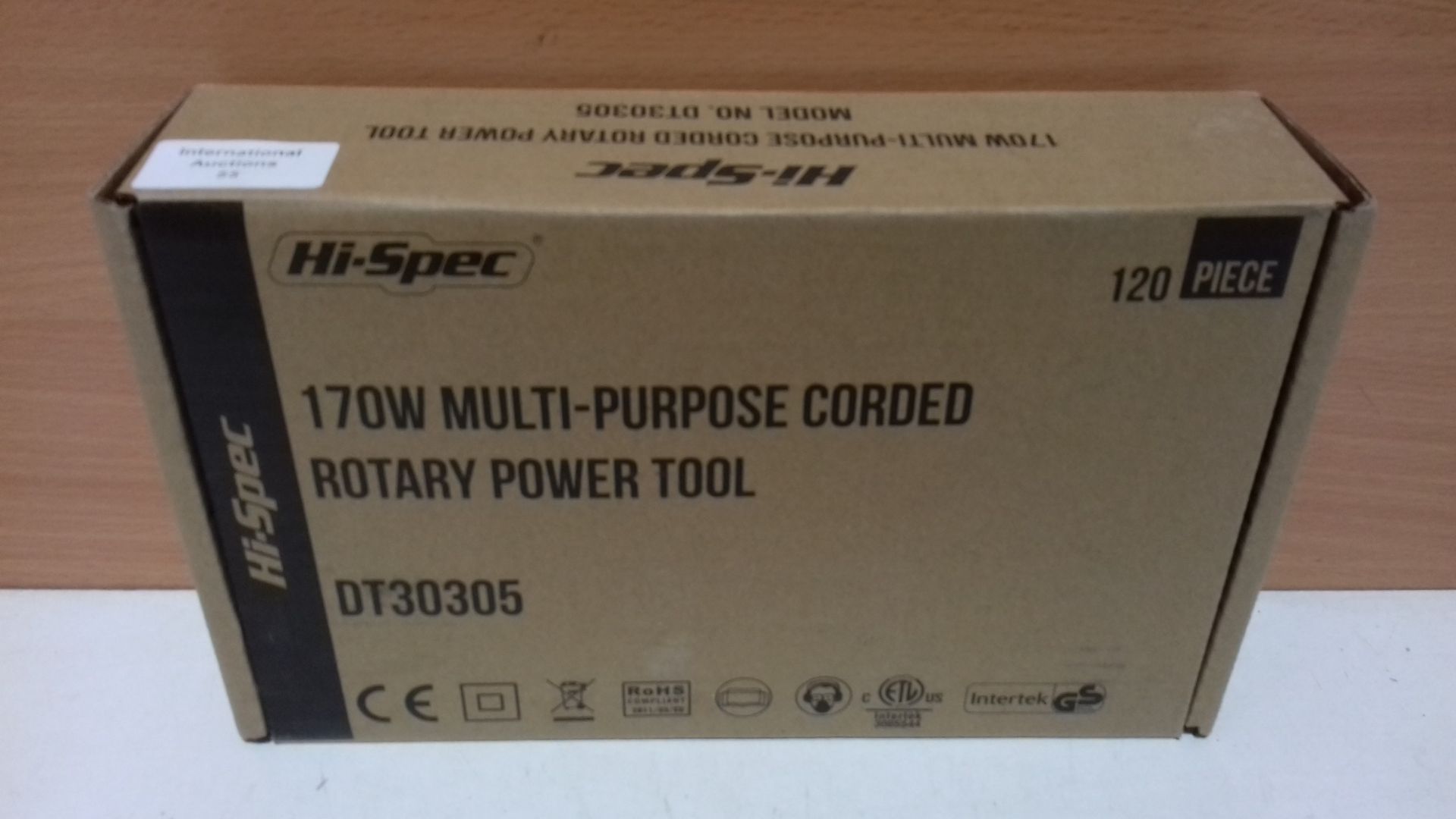 RRP £20.44 Hi-Spec 121 Piece 170W 1.4A Corded Rotary Power Tool - Image 2 of 2