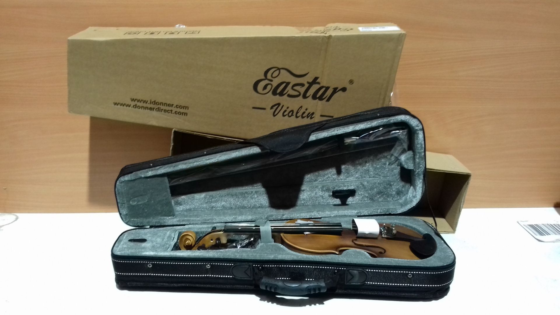 RRP £69.98 Eastar 1/4 Violin Set Fiddle for Beginners with Hard Case - Image 2 of 2