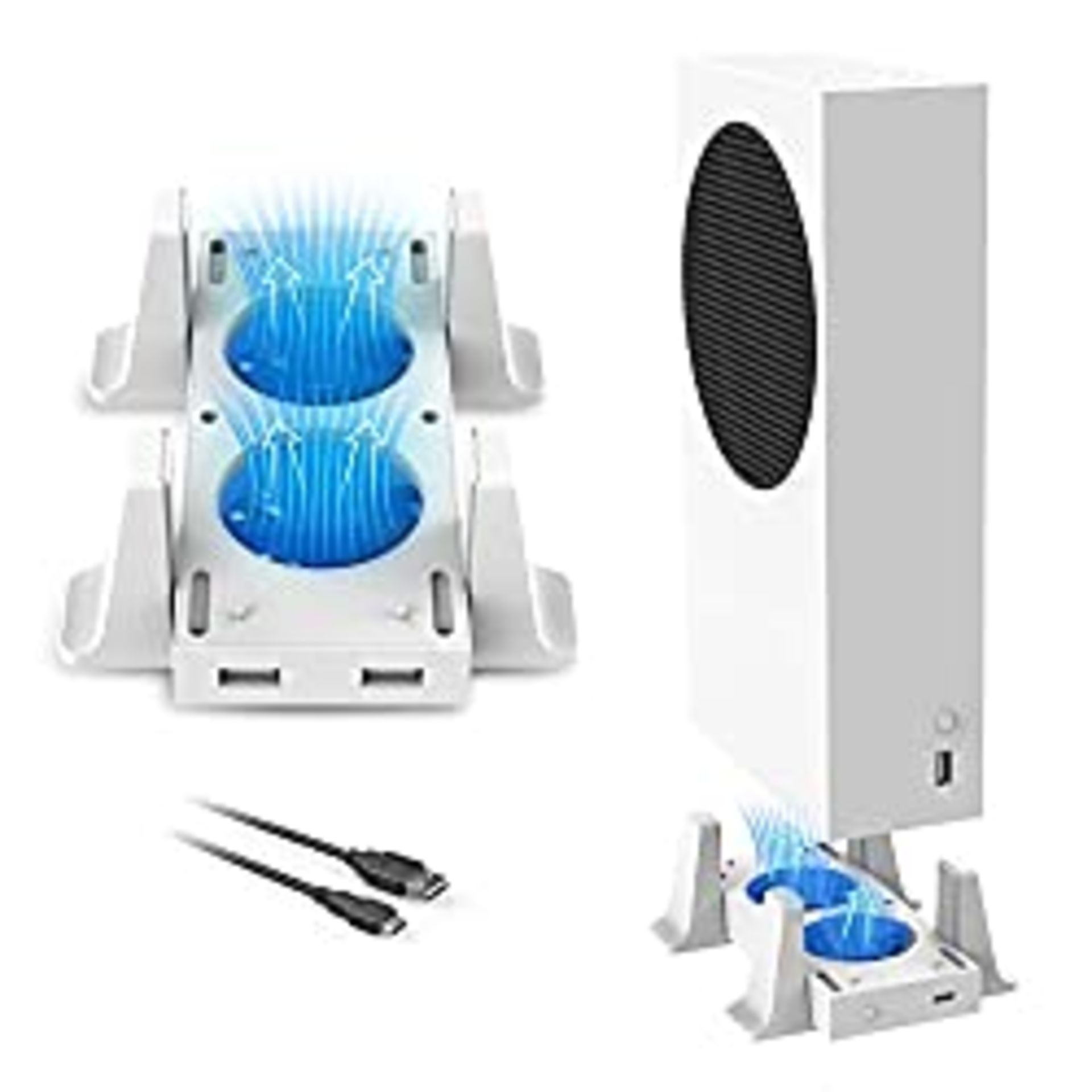 RRP £18.76 NexiGo Vertical Stand with Cooling Fans for Xbox Series S Console