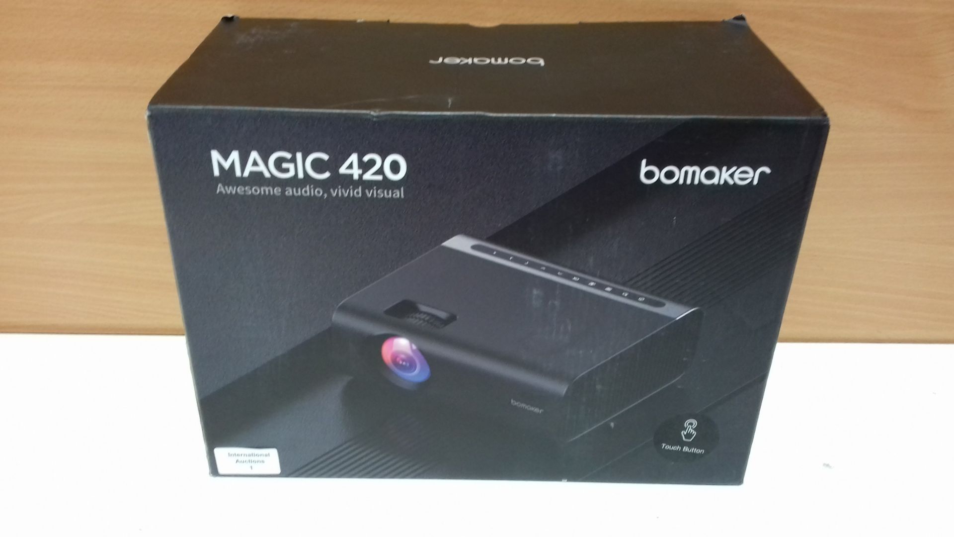 RRP £122.90 Bluetooth Projector WiFi and Screen included - Image 2 of 2