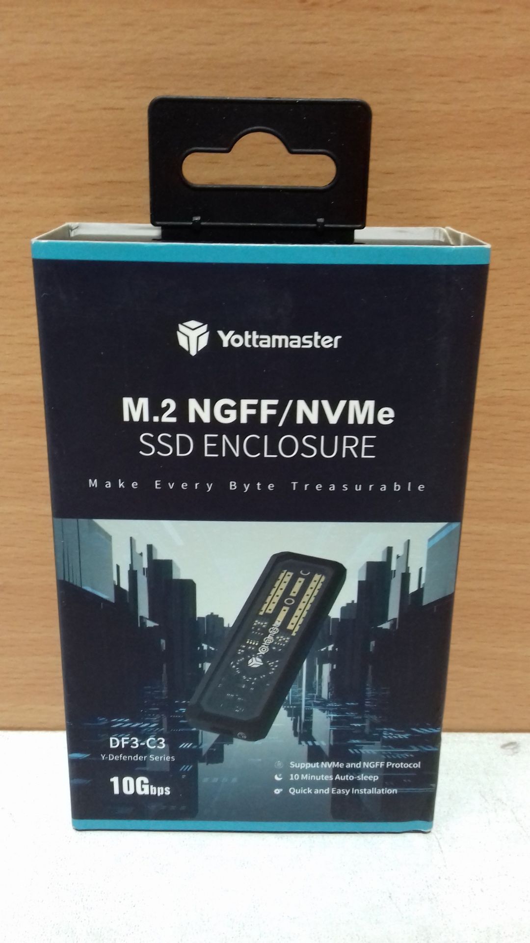 RRP £34.48 Yottamaster NVMe & SATA SSD Enclosure - Image 2 of 2