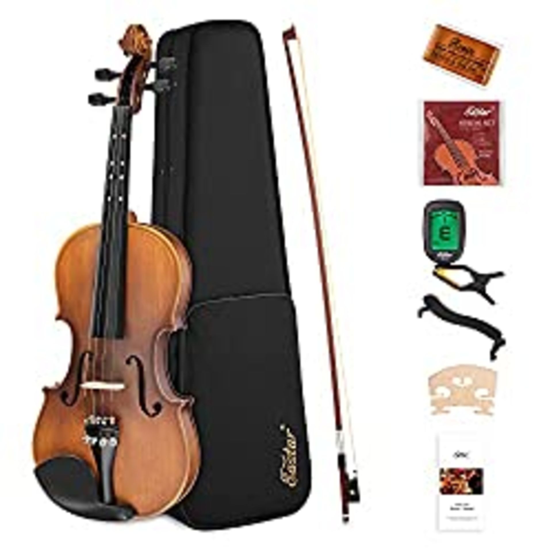 RRP £69.98 Eastar 1/4 Violin Set Fiddle for Beginners with Hard Case