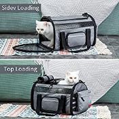 RRP £25.09 Soft-Sided Pet Carriers Dog Cat Pet Portable Collapsible