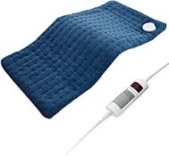 RRP £21.98 Heating Pad Electric Heat Pads with 6 Temperature Setting
