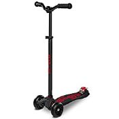 RRP £134.95 Micro Maxi Deluxe Pro Scooter Black Retro Chopper Style