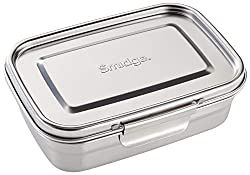 RRP £25.00 Smidge Reusable Stainless Steel Lunch Box Ovenproof