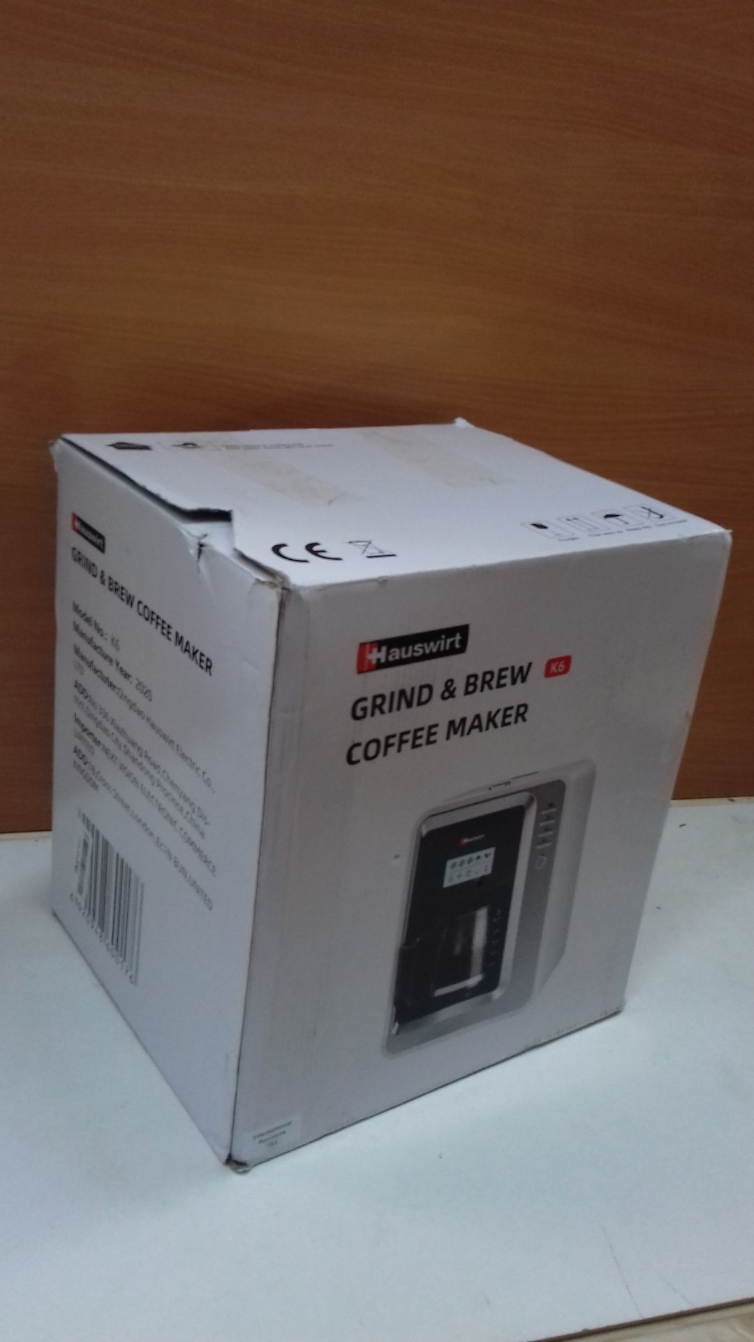 RRP £139.99 HAUSWIRT Bean to Cup Coffee Machine - Image 2 of 2