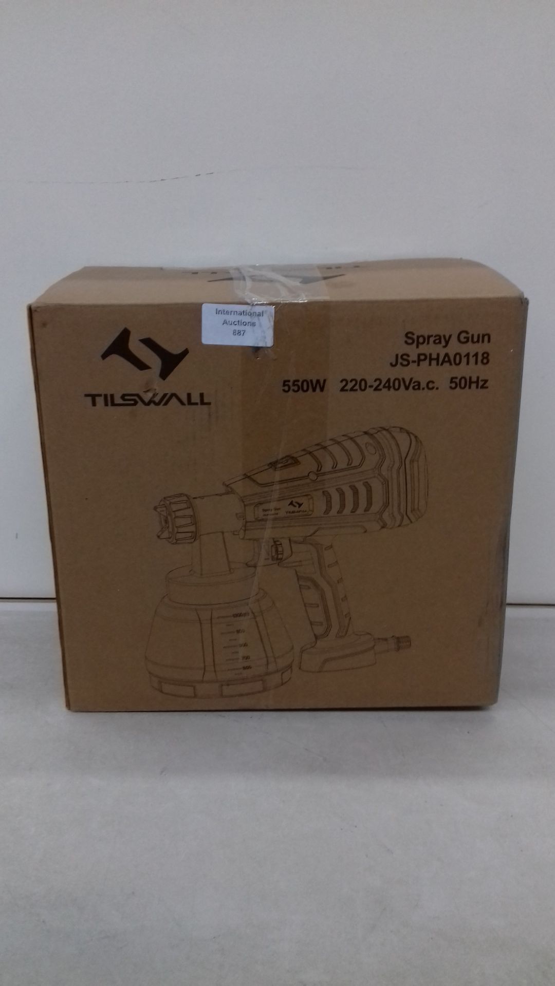 RRP £41.99 550W Paint Sprayer Tilswall HVLP Electric Paint Spray - Image 2 of 2