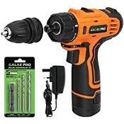 RRP £28.28 GALAX PRO 12V Cordless Drill Driver