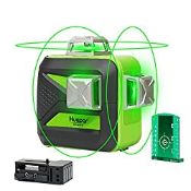 RRP £179.50 Huepar 603CG Laser Level Green 3X360 3D with Pulse Mode