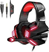 RRP £24.98 VersionTECH. Gaming headset for PS4 Xbox One PC Headphones