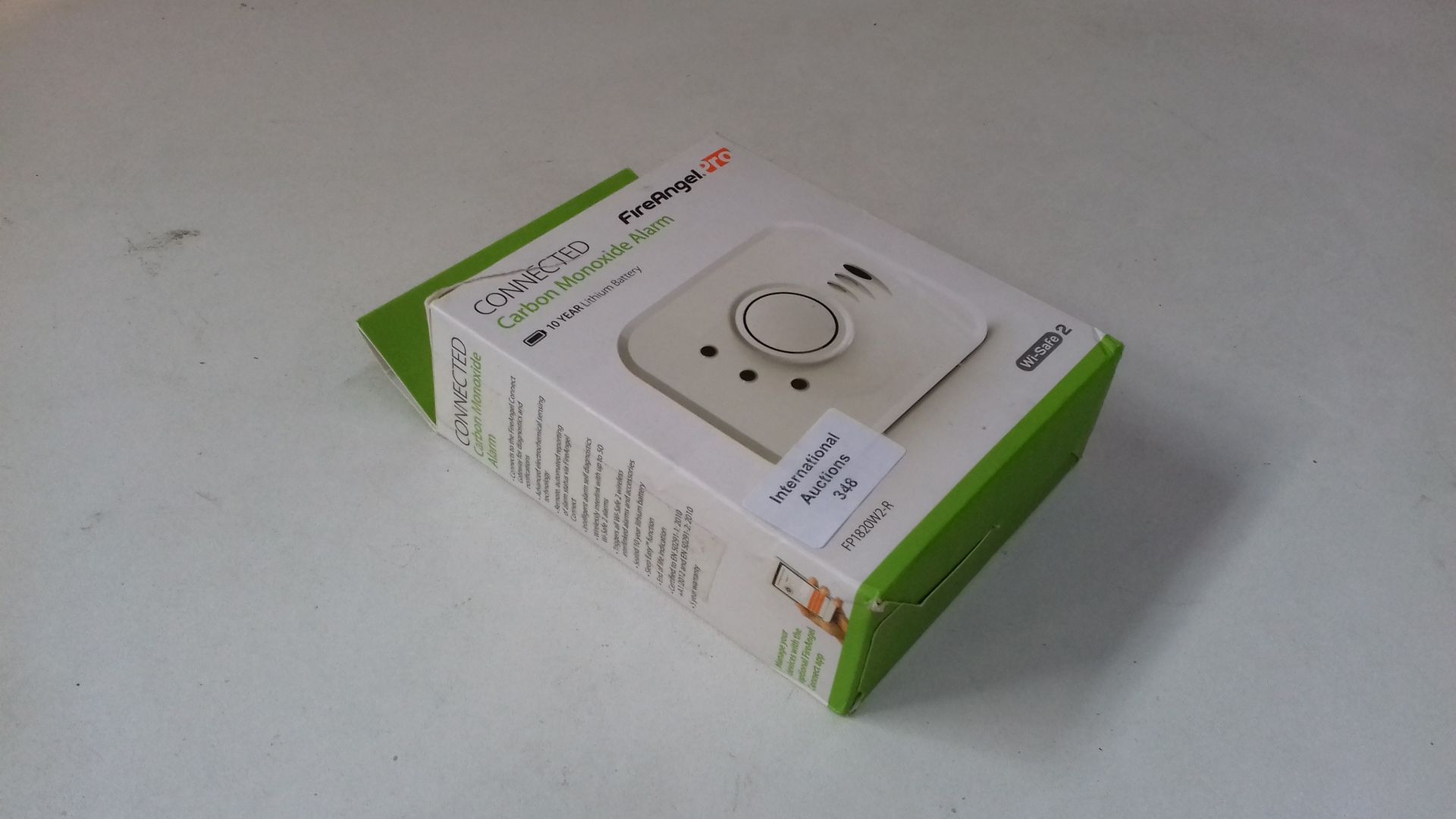 RRP £43.40 FireAngel Pro Connected Smart Carbon Monoxide Alarm - Image 2 of 2