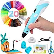RRP £33.30 Acdolf Intelligent 3D Pen with LED Display