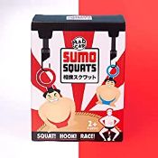 RRP £13.57 Fizz Creations Sumo Wrestler Squats Hook And Race Game