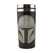 RRP £10.90 Star Wars The Mandalorian Travel Mug, Stainless Steel, 450 milliliters