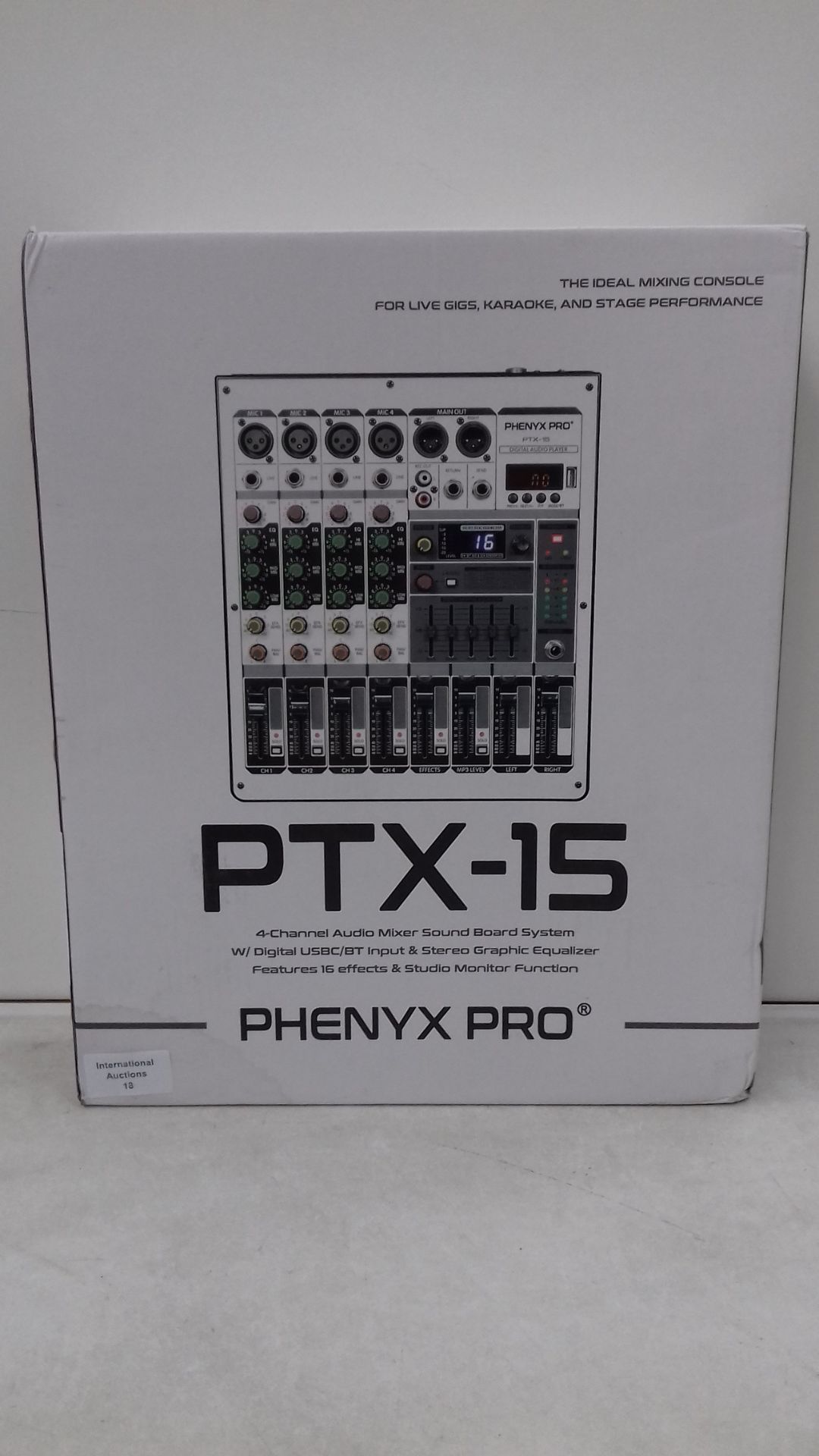 RRP £110.62 Professional Audio Mixer - Image 2 of 2