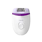 RRP £33.00 Philips BRE225/00 Satinelle Essential Corded Compact Epilator, White