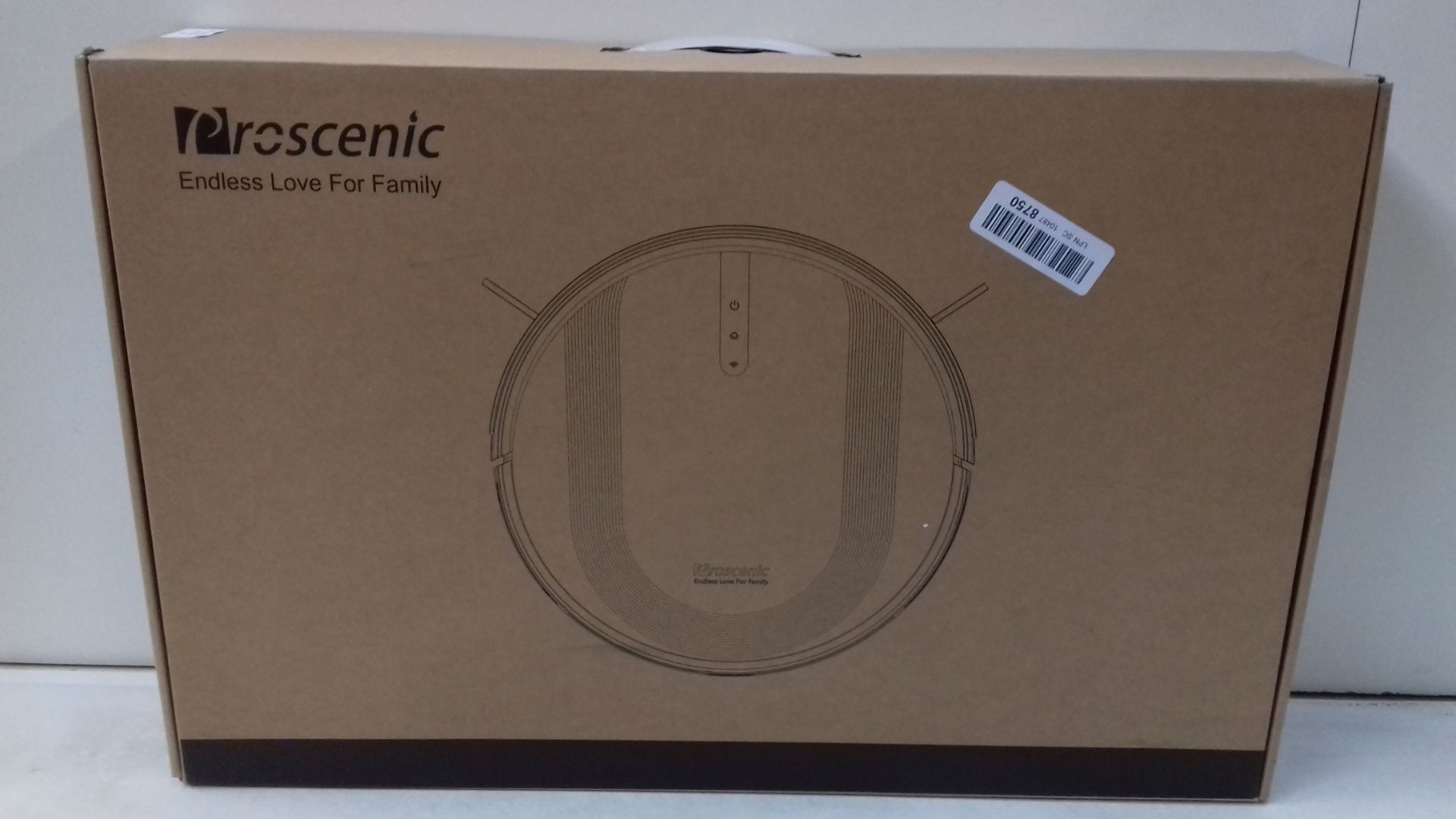 RRP £171.74 Proscenic 850T Robot Vacuum Cleaner - Image 2 of 2
