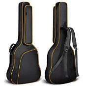 RRP £23.99 CAHAYA Large Acoustic Guitar Bag Fit 42/43/44 Inch Jumbo