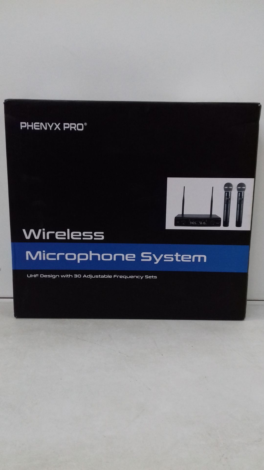 RRP £89.99 Phenyx Pro UHF Wireless Handheld Microphone System - Image 2 of 2