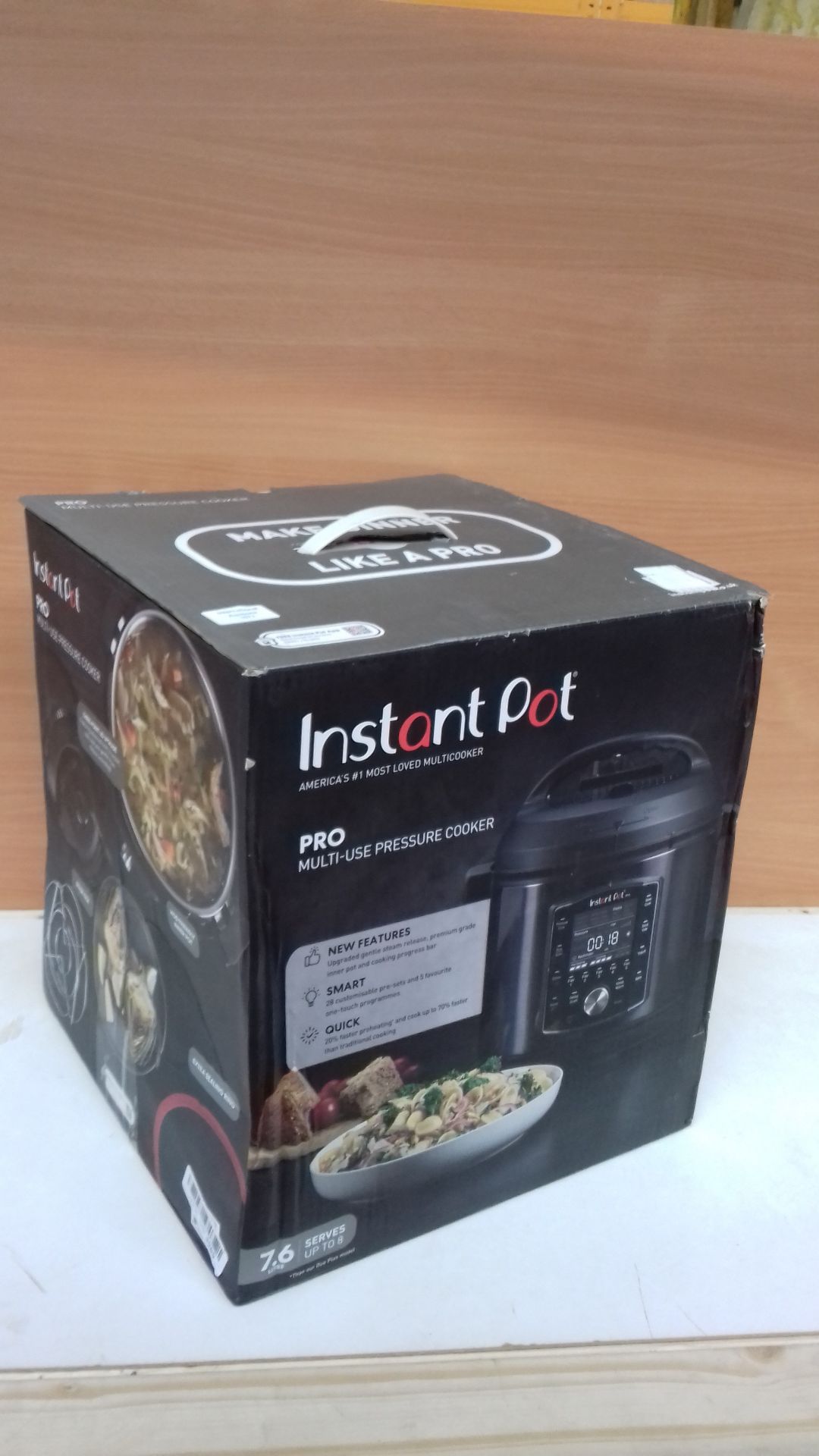 RRP £169.99 Instant Pot Pro 10-in-1 Electric Multi Functional Cooker - Pressure Cooker - Image 2 of 2