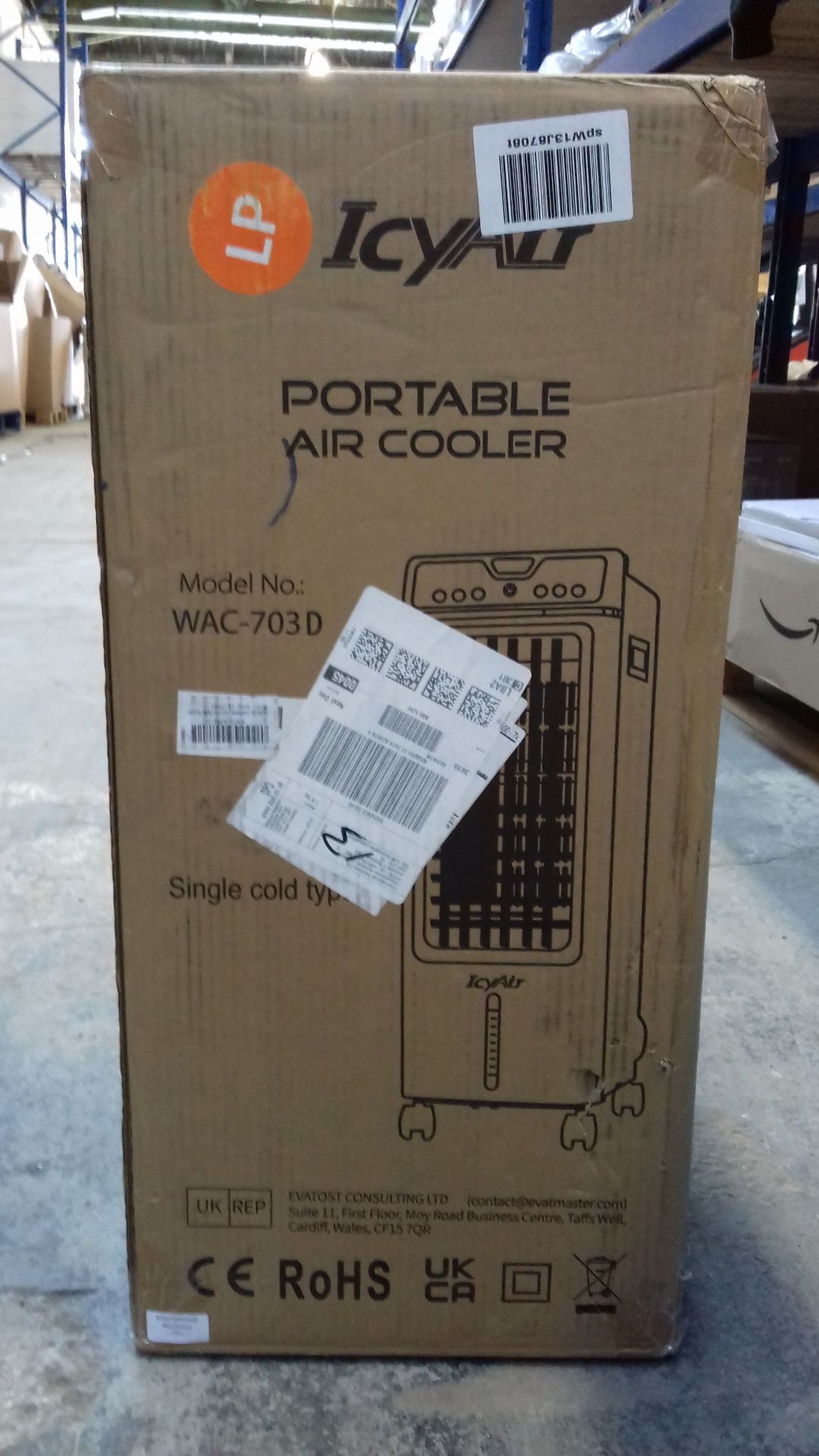 RRP £22.80 Mobile Air Conditioner - Image 2 of 2