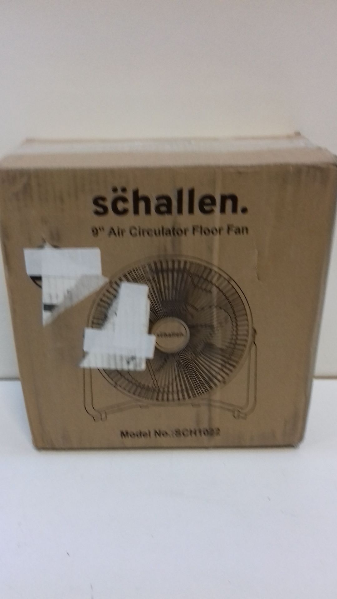 RRP £21.30 Schallen Small 9" Metal High Velocity Cold Air Circulator - Image 2 of 2