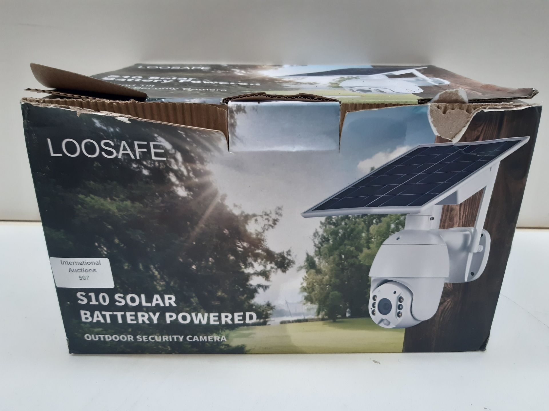RRP £156.08 LOOSAFE Wireless Cellular 4G LTE Solar Powered Security - Image 2 of 2