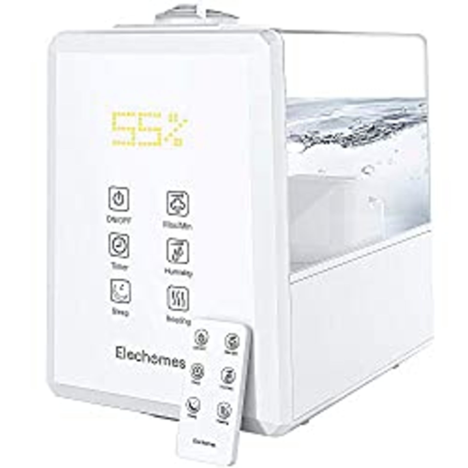 RRP £59.99 Elechomes Ultrasonic Humidifier 6L