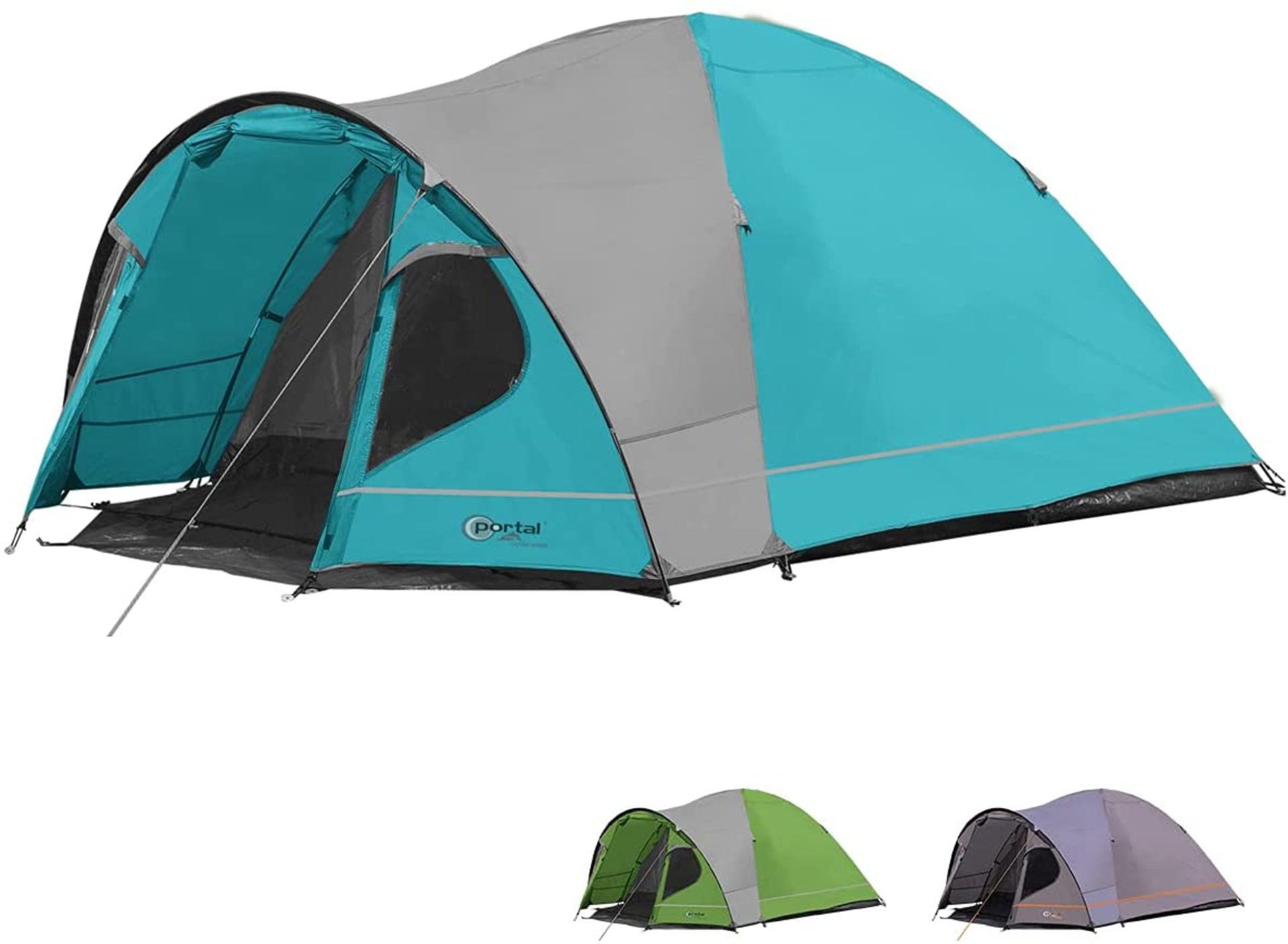 RRP £169.00 Portal Zeta 4 Outdoor Camping Dome Tent