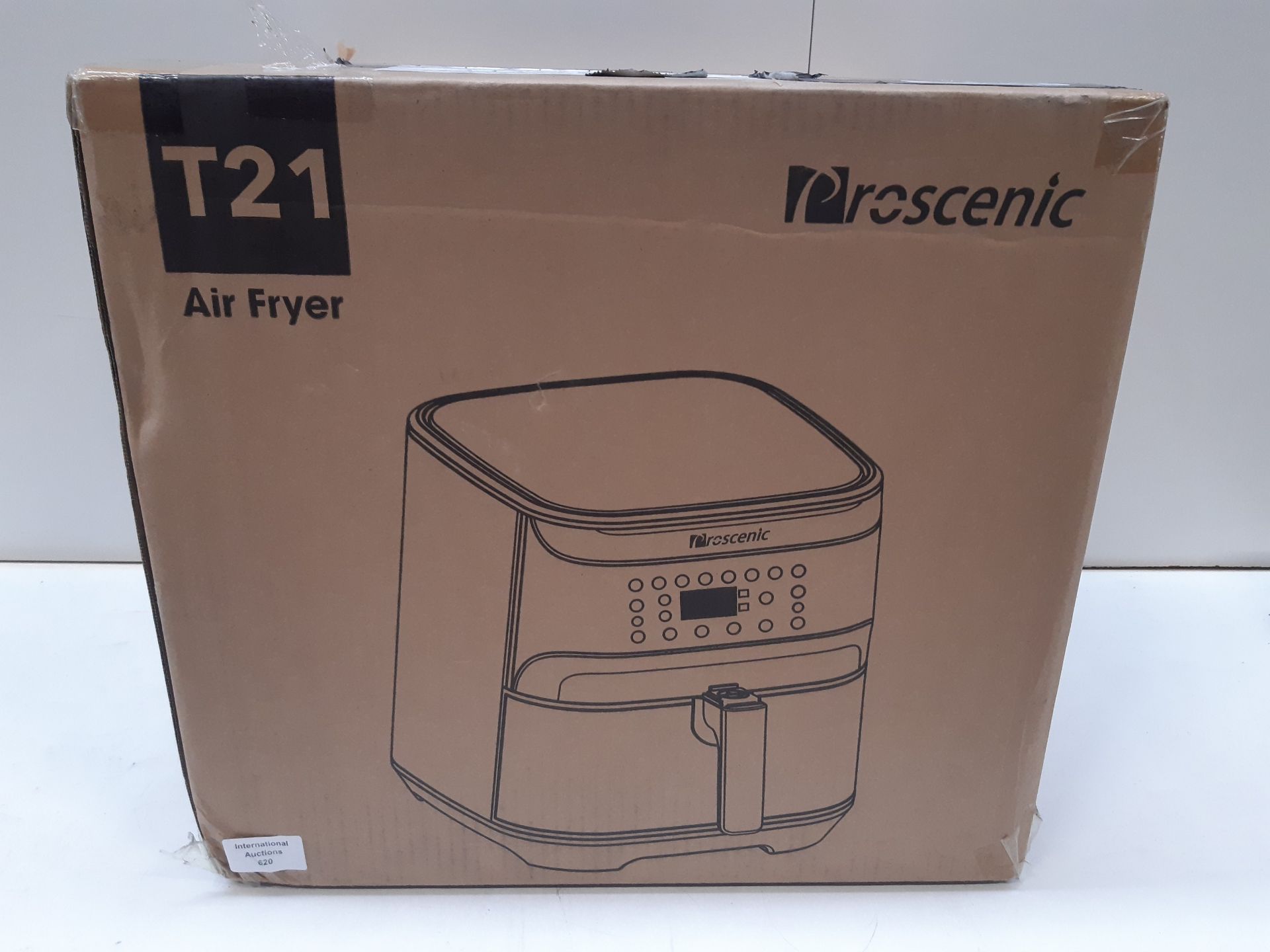 RRP £81.74 Proscenic T21 Air Fryer 5.5L - Image 2 of 2
