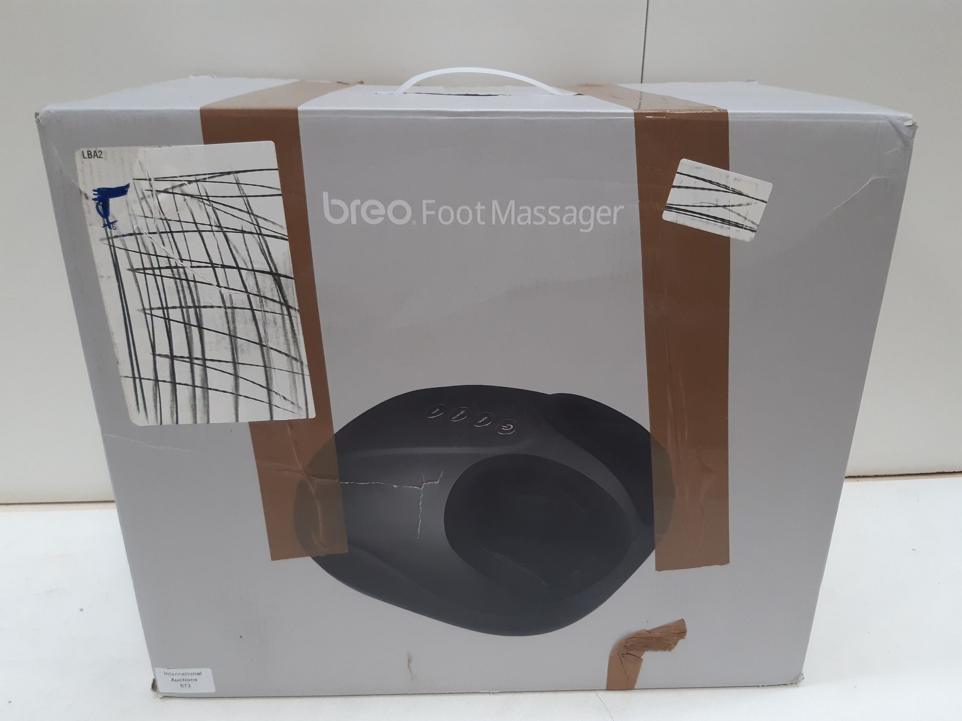 RRP £129.98 Breo Shiatsu Foot Massager Machine with Heat Function - Image 2 of 2