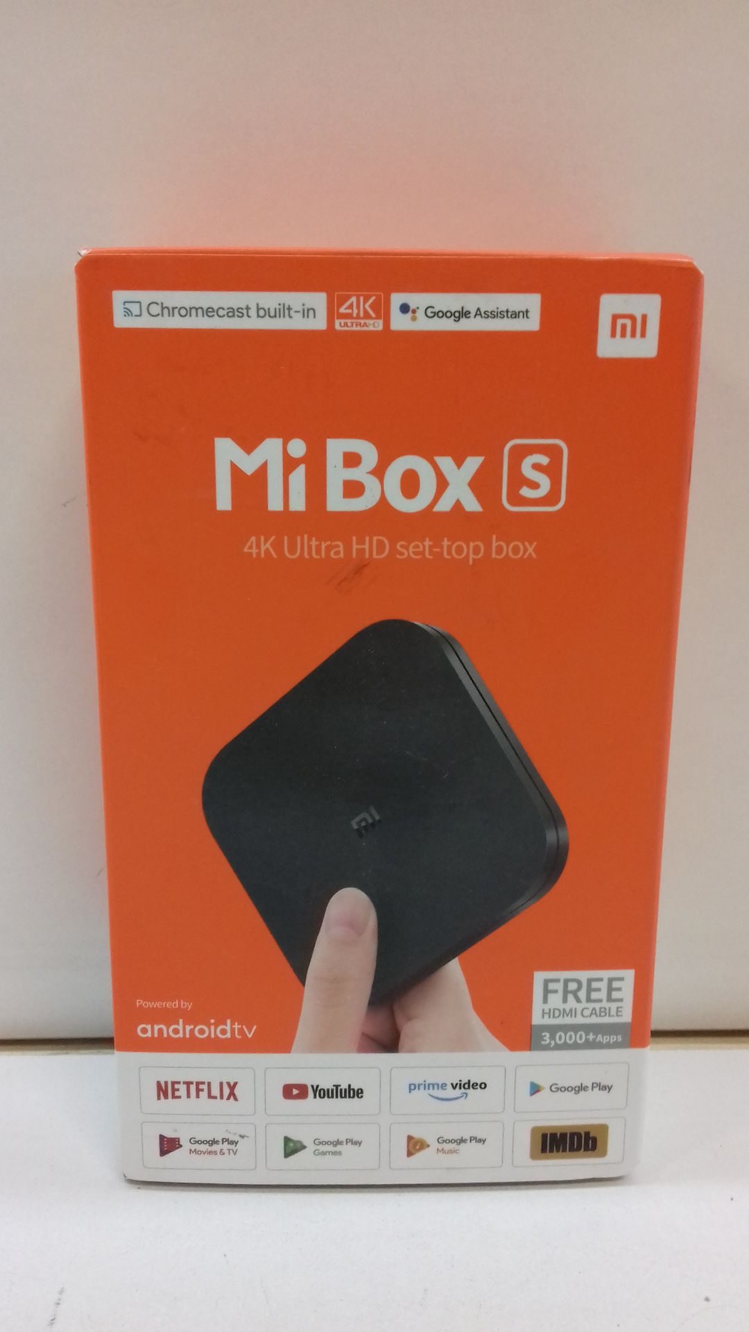 RRP £68.99 Xiaomi Mi TV Box S - Streaming Player, Black Mi Box S - Image 2 of 2