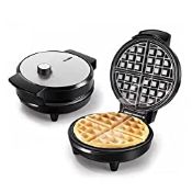 RRP £22.99 Electric Waffle Maker Iron - Non-Stick Coating - Waffle Home Machine