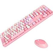 RRP £35.05 Wireless Keyboard and Mouse Combo with Numeric Keypad