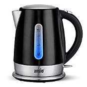 RRP £28.97 ANSIO Electric Kettle 3000W 1.7L Cordless