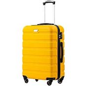RRP £79.99 COOLIFE Suitcase Trolley Carry On Hand Cabin Luggage