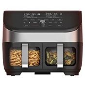 RRP £219.98 Instant Vortex Plus Dual Basket with ClearCook - 7.6L Digital Health Air Fryer