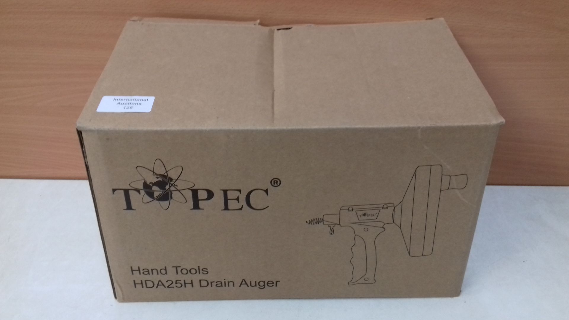 RRP £21.98 Topec 6 in 1 Snake Drain Auger 7.62M - Image 2 of 2