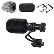 RRP £36.29 Comica CVM-VM10II Camera Microphone Cardioid Directional