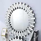RRP £139.94 Round Mirror for Wall Deocr
