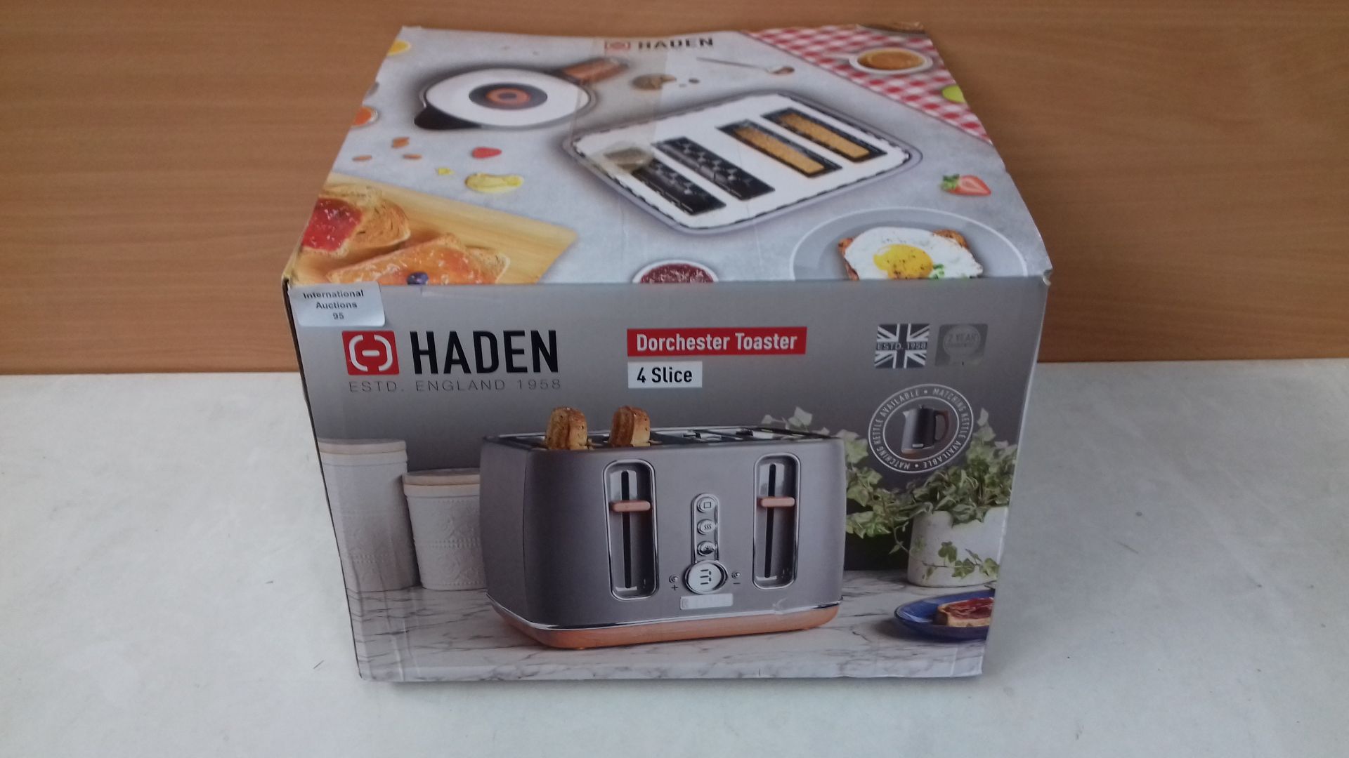 RRP £59.96 Haden Dorchester Toaster Modern LCD Display Digital - Image 2 of 2