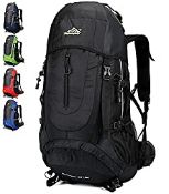 RRP £39.83 Doshwin 70L Backpack Trekking Camping Travel Hiking