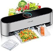 RRP £66.98 FRESKO 5-in-1 Hands-Free Vacuum Sealer Machine