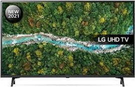 RRP £289.00 LG UHD LED 2021 TV Model: 43UP77006LB