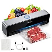 RRP £7.46 FRESKO Food Vacuum Sealer Machine