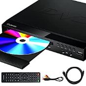 RRP £26.96 Gueray Portable DVD Player All Region Free DVD CD Recorded